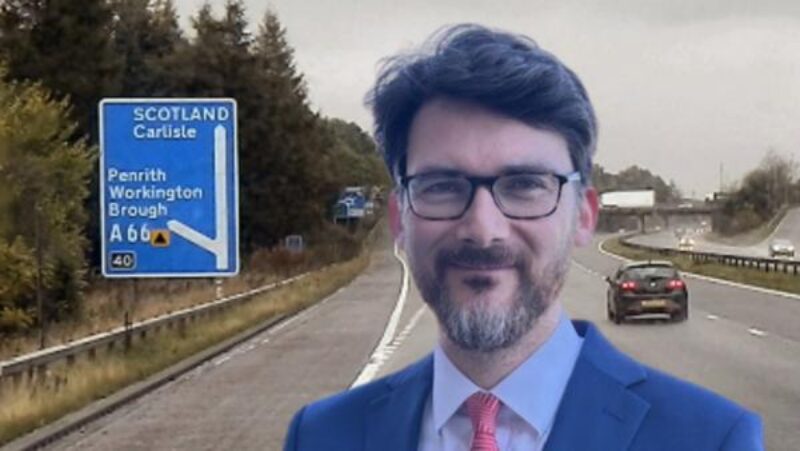 M6 Junction 40 and Markus Campbell-Savours
