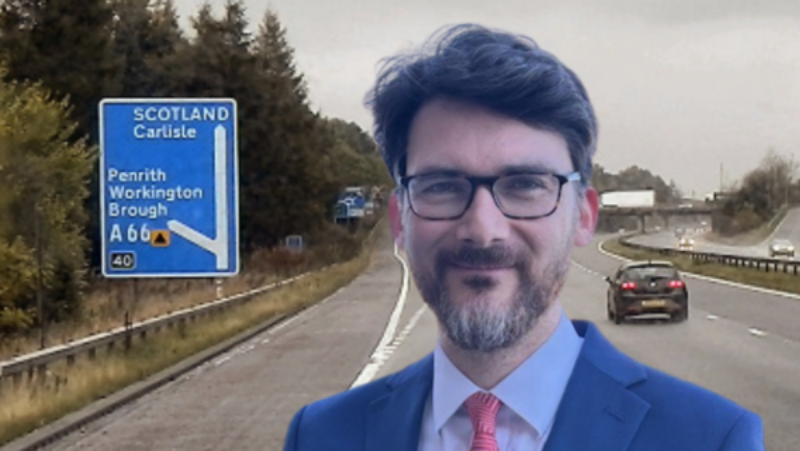 M6 Junction 40 and Markus Campbell-Savours