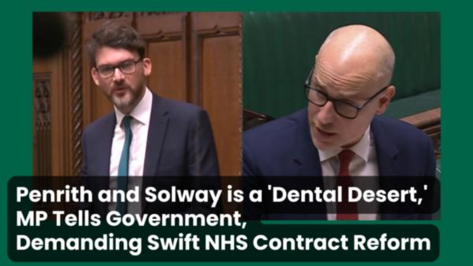 Markus Campbell-Savours MP and Stephen Kinnock MP 