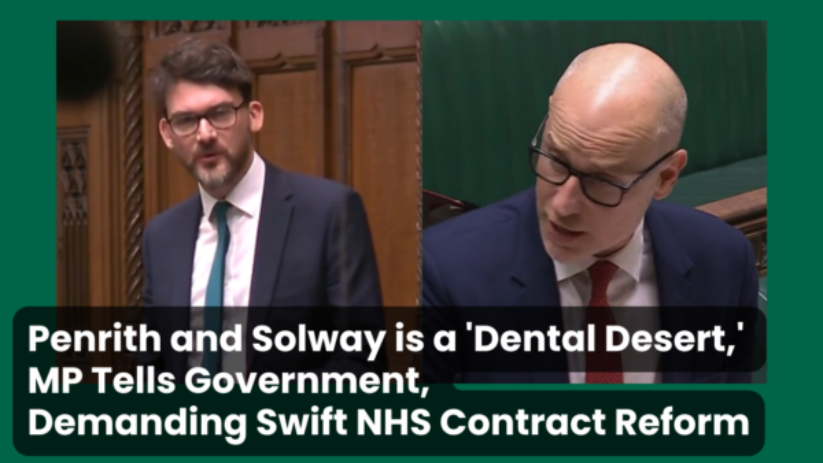 Markus Campbell-Savours MP and Stephen Kinnock MP 